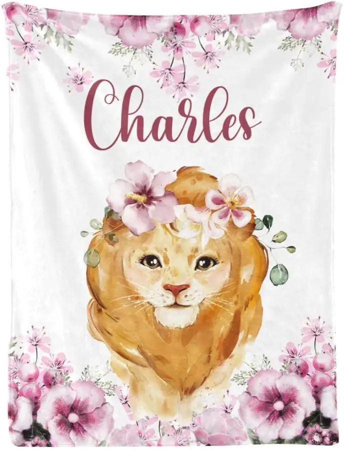 Personalized Baby Blankets with Name - Baby Blankets for Boys - Custom Baby Swaddle Blanket