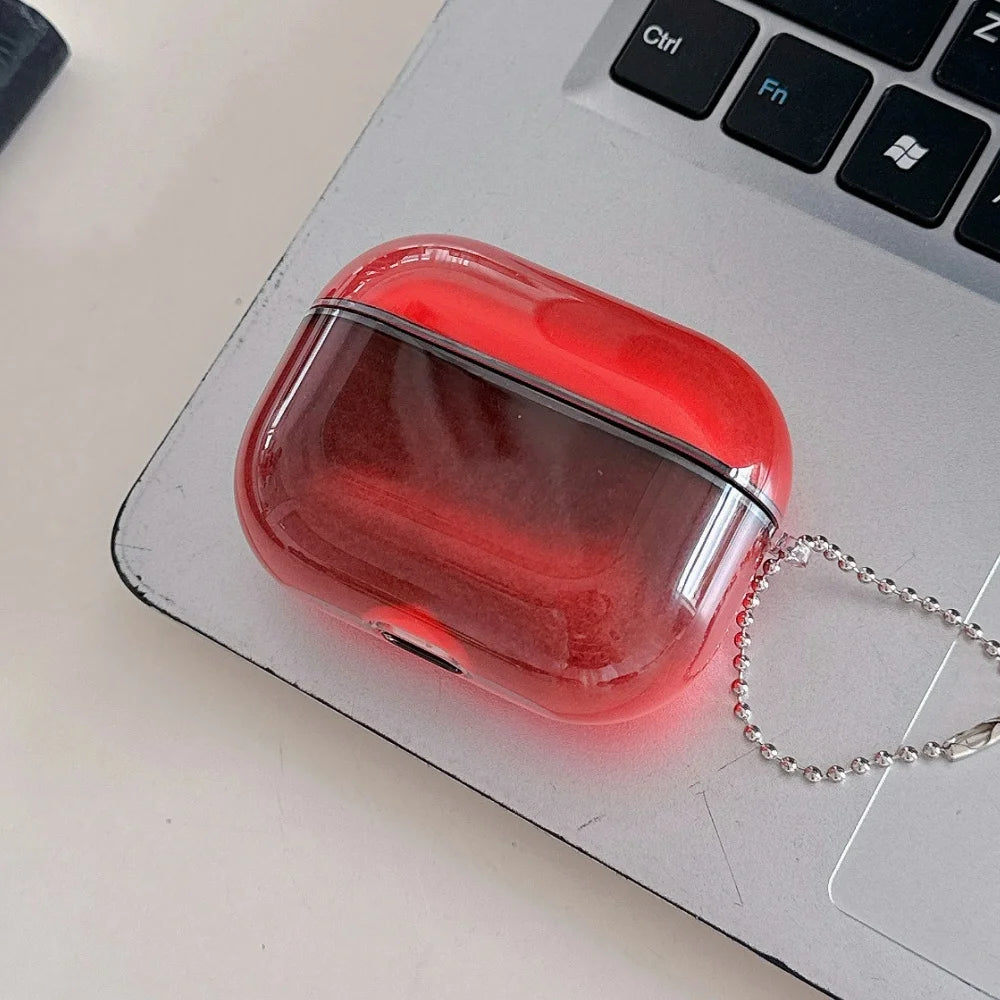 Luminous Glitter Quicksand Earphone Case for AirPods 4 3 2 1 AirPods Pro 3 2 Moving Sand Sparkles Brilliant Dark Headphone Cover