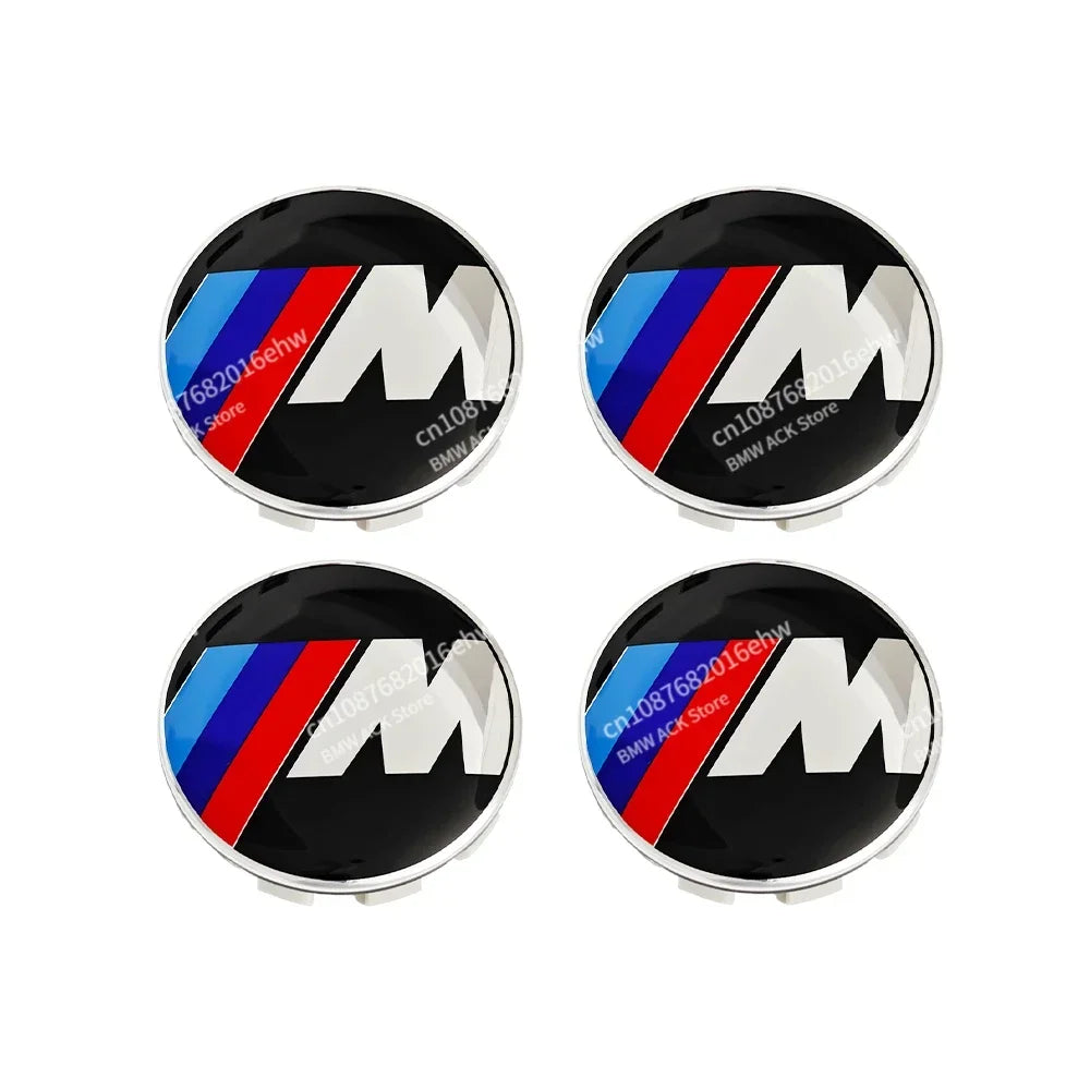 4pcs Car Wheel Center Caps 56mm/68mm Diameter for BMW