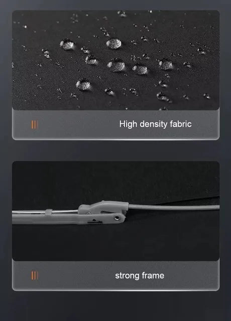 LED Umbrella Male Fully Automatic Reverse Umbrella Female Dual Purpose Folding Automatic Umbrella Large Size