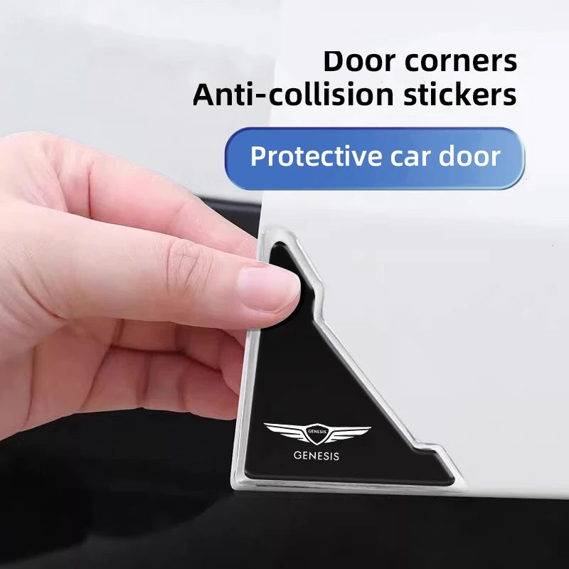 Car Door Corner Protection Decals Stickers Car Styling for Genesis G80 GV70 GV80 GV60 G70 Essentia Neolun G90 GV90 X Accessories