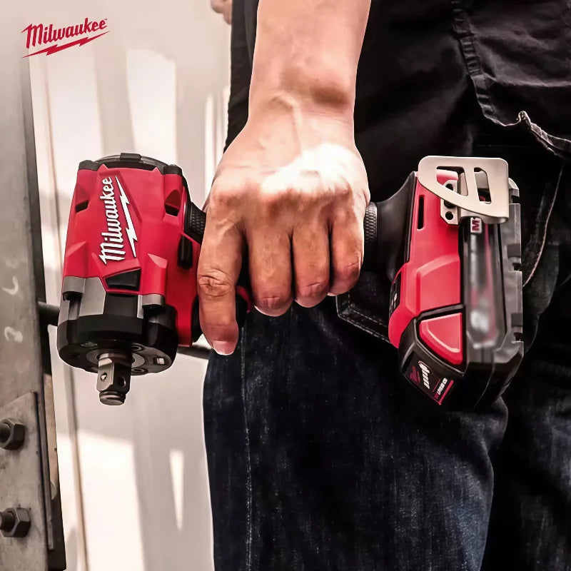 Milwaukee  Electric Cordless Wrench Brushless Screwdriver Impact Drill Power Tools Car Truck Repair For 18V Battery