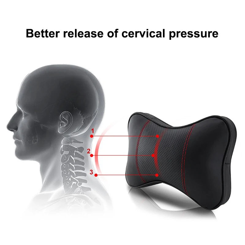 Car Seat Neck Pillow Headrest Rest Cushion Seat Belt Shoulder Pad For Mercedes Benz AMG W204 W205 W203 W211 W212 W213 W201 W210
