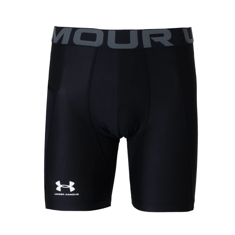Under Armour Men's Tight Pants Fitness Running Shorts Quick-Drying Breathable Training Pants Mid-Length Sports Pants 1361596-002