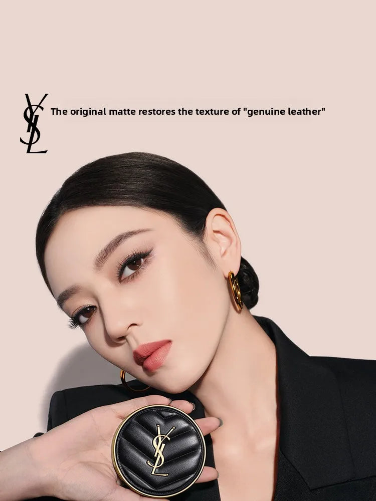 YSL New Leather Cushion - High Coverage, Transfer - Resistant, Perfect Birthday Makeup Gift for Her