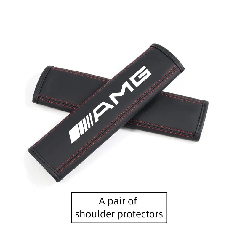 Car Seat Neck Pillow Headrest Rest Cushion Seat Belt Shoulder Pad For Mercedes Benz AMG W204 W205 W203 W211 W212 W213 W201 W210