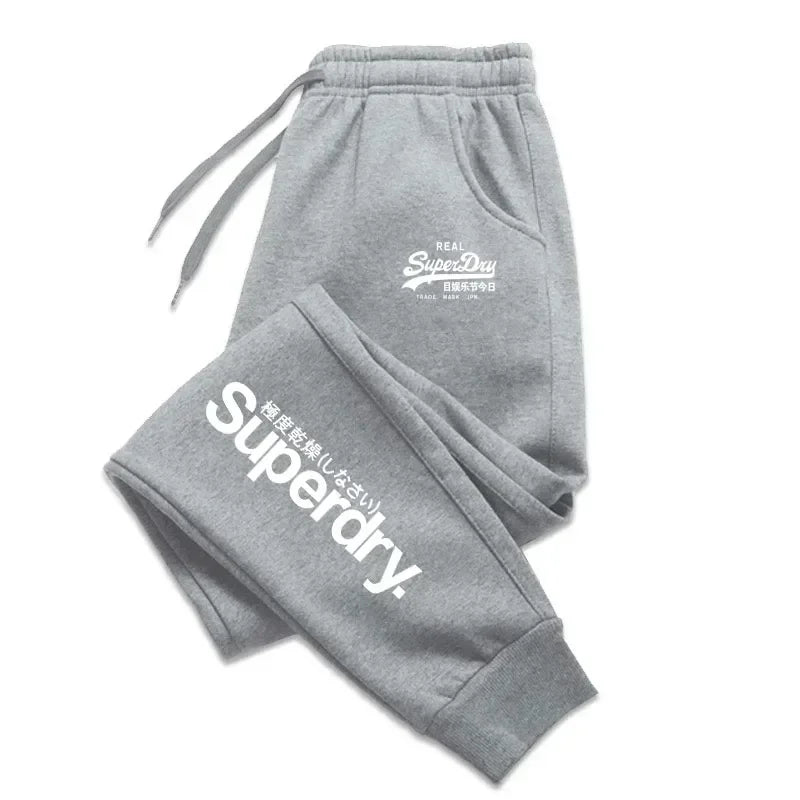 Outdoor sports jogging pants, men's daily casual pants, fashionable Harajuku street pants