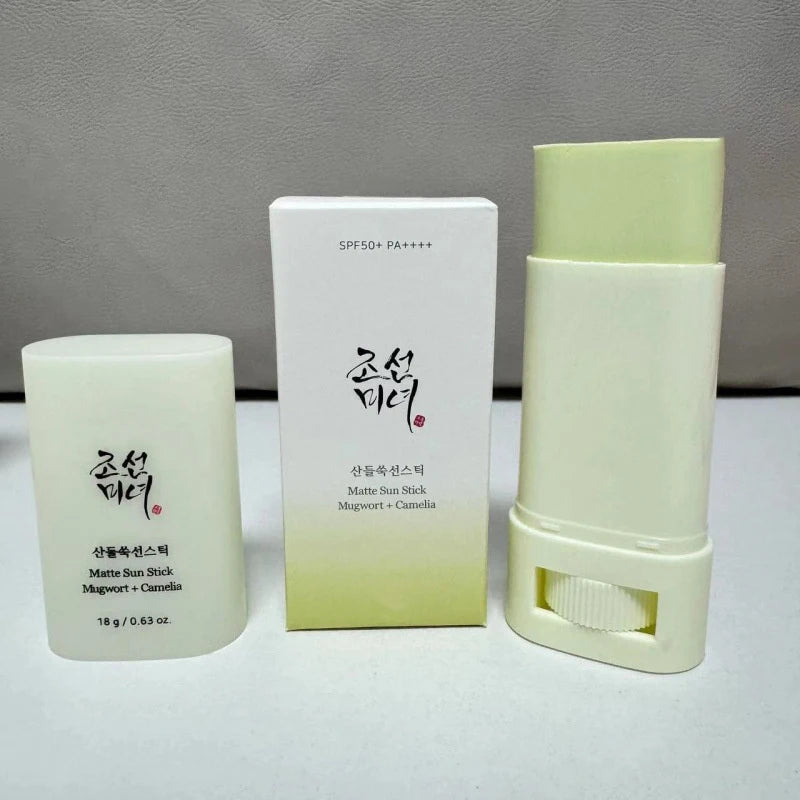 Beauty Matte Sunscreen Stick Spf 50+ Uv Protective Solid Sunscreen Cream Summer Brightening Refreshing Moisturizing Skin Cream
