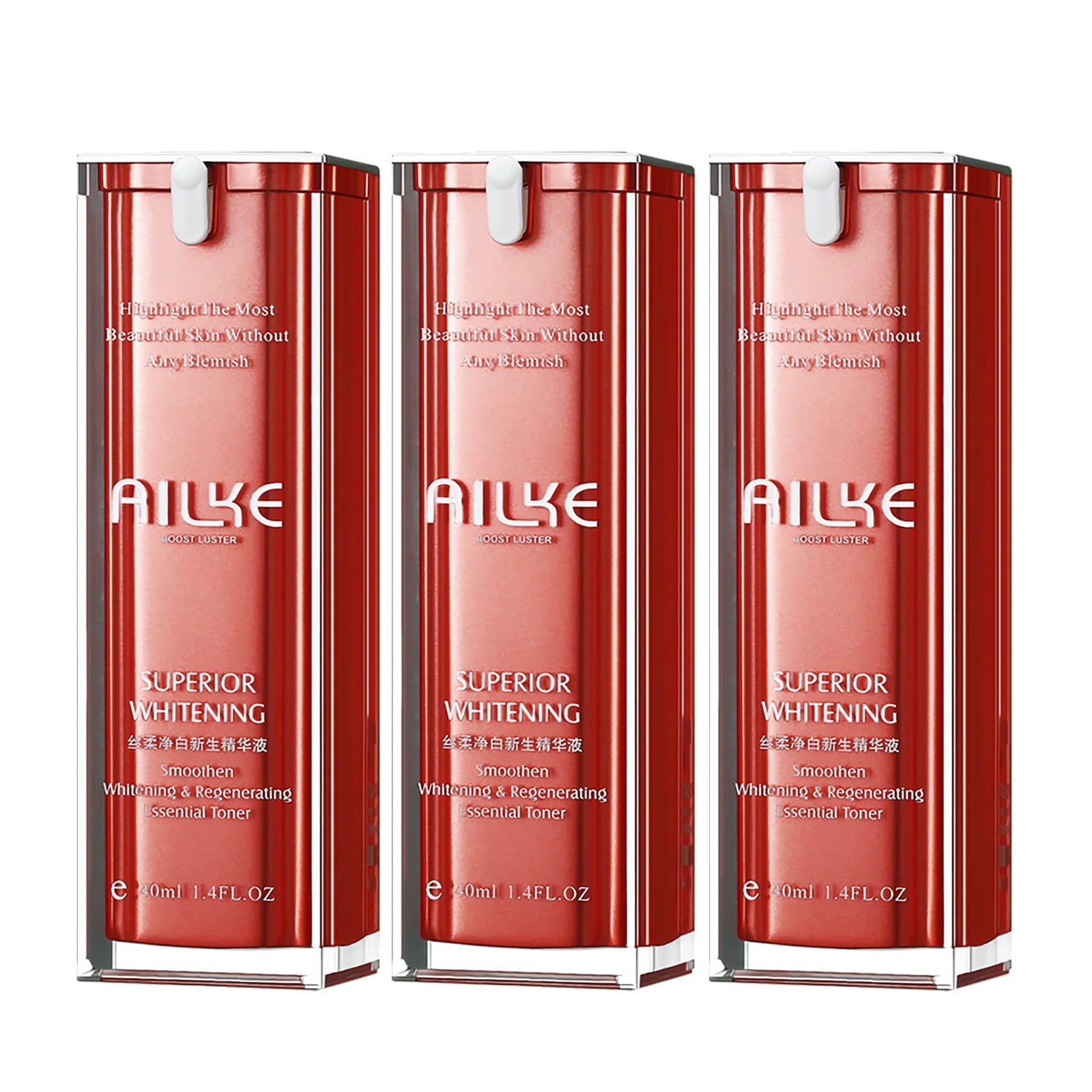 AILKE Whitening Serum, Anti-Aging, Reduce Freckles ,Dark Spots, With Rose Oil, Geranium Essential Oil, For Face & Body Essence
