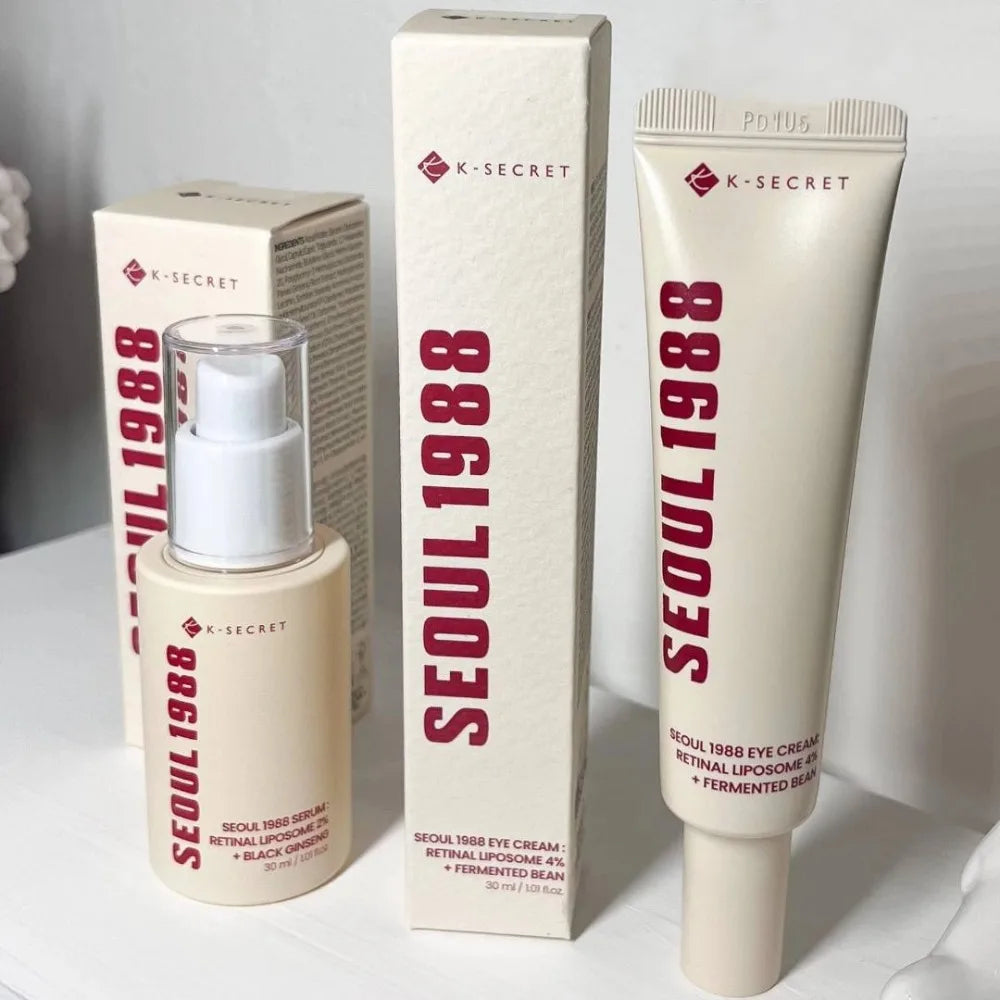 Original Korean Skin Care Series Pine Cleansing Milk Brand Eye Cream Ginseng Serum Whitening Sunscreen K-secret Seoul 1988 Care