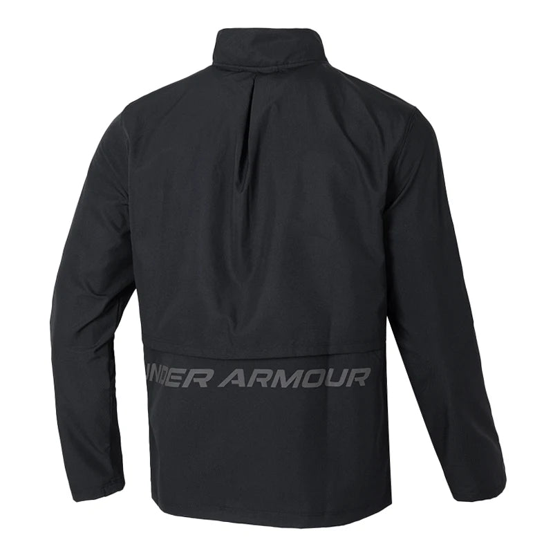 Under Armour Men's Comfortable, Breathable and Lightweight Jacket Sportswear Outdoor Running Training Quick-Drying Jacket 1376797-001