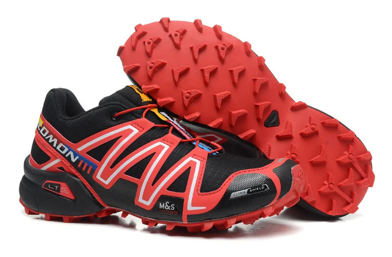 Salomon Speed Cross 3 Red and Blue Outdoor Hiking Non-slip Running Shoes man 40-46