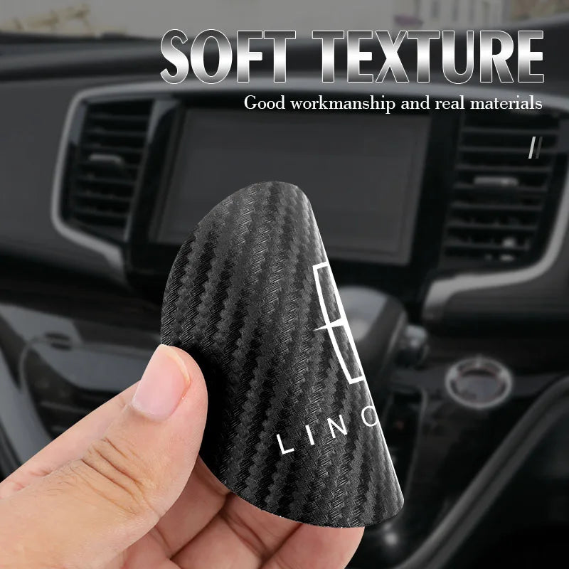 Leather Car Coaster Anti-Slip Water Cup Slot Pad For Lincoln Navigator Continental Nautilus Aviator MKZ MKX MKC MKT MKS Corsair