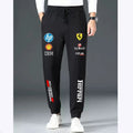 For Ferrari Horse SJ F1 Team Leg-binding Pants Sweatpants Men and Women's Casual Sports Outdoor Pants Fashionable Trendy Prints