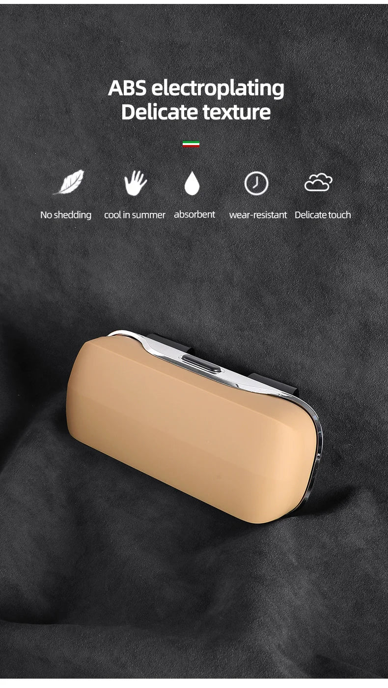 Leather Car Glasses Case For Toyota Yaris Cross Sienna 2025 New Style Premium Auto Glasses Frame Toyota Yaris Cross Accessories
