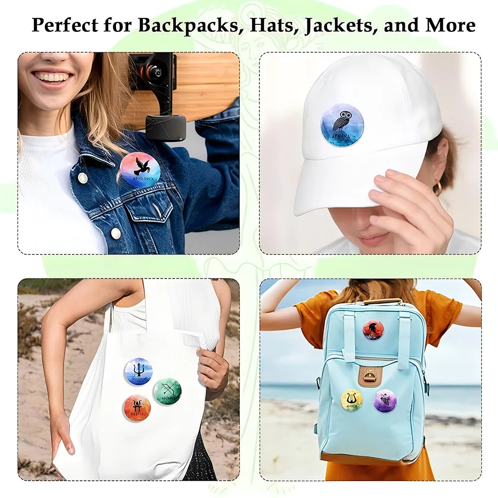 Anime Creative Tinplate Soft Button Pins Animal Icon Brooch Lapel Backpack Badge Accessories Pin Hot McDonalds logo Corp