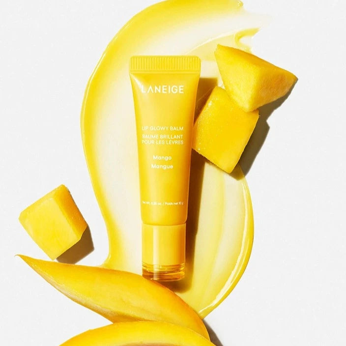 Laneige Lip Glowy Lightweight Hydration Balm Shea Butter Glaze Craze Tinted Polypeptide Lip Gloss Serum Fruit Donut Lip Oil Care