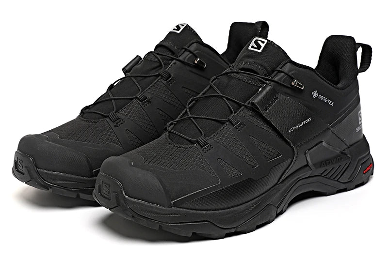 Salomon X Ultra 4 GTX Men's Breathable Shock-Absorbing Thick-Sole Mountaineering Trail Running Shoes