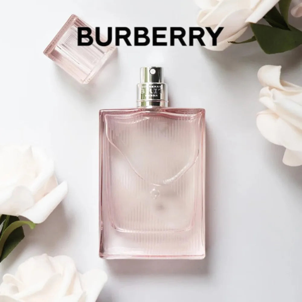 Burberry Brit Sheer Eau de Toilette 50ml/100ml , Original Women's Floral Perfume, Long Lasting Fragrance, Beauty Makeup