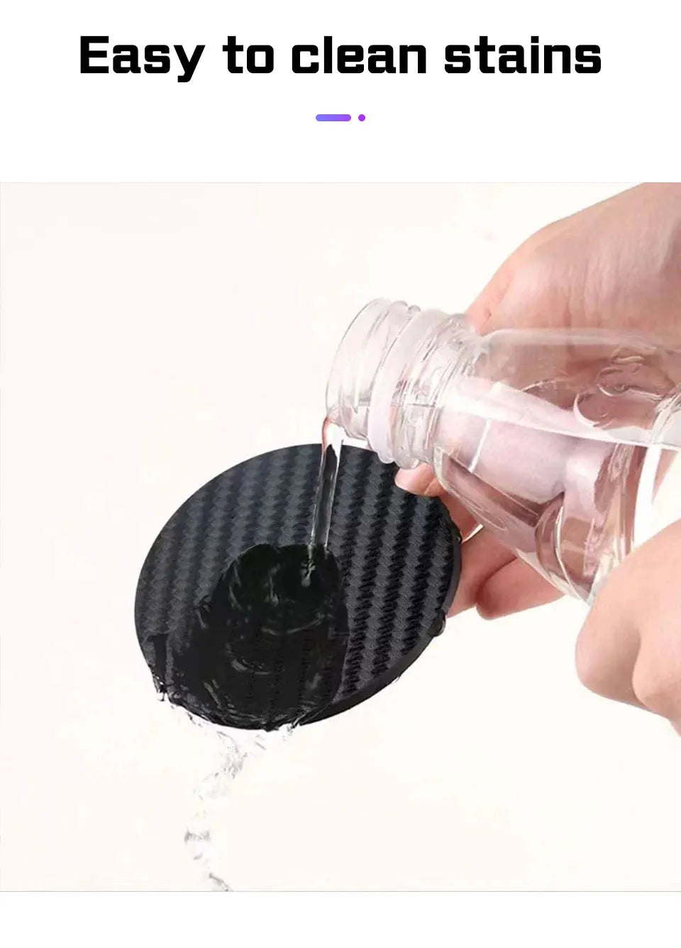 For Fiat 500 Punto 500x Bravo Stilo Ducato Abarth 500L 695 125 Car Coaster Water Cup Anti-slip Pad Water Cup Bottle Holder Mat