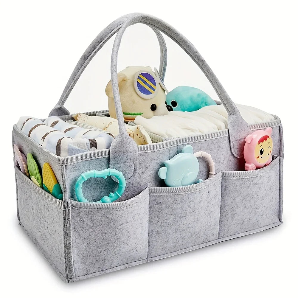 Multipurpose Portable Organizer - Perfect for Diapers, Toys, And Car Essentials