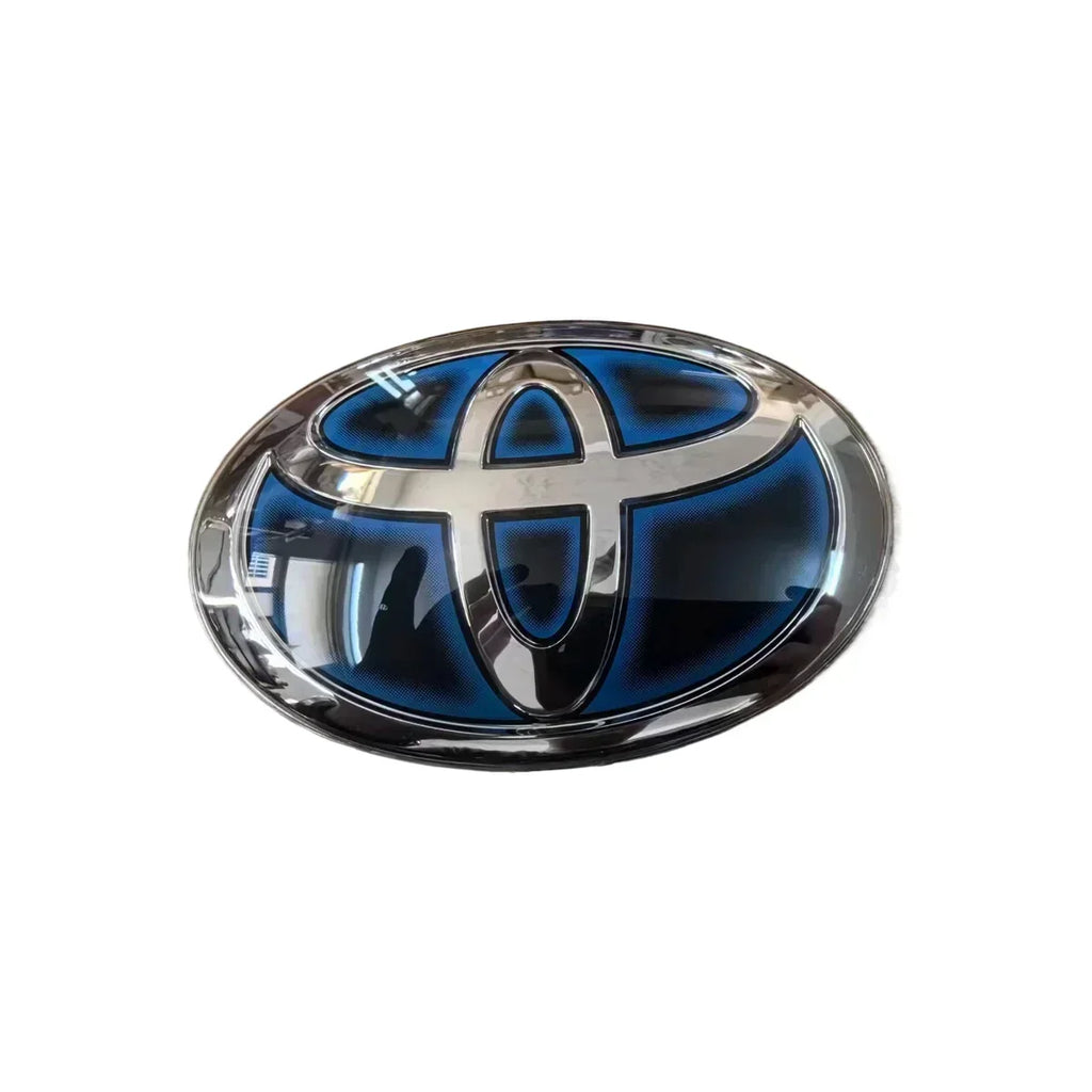 Car Front Grille Badge Trunk Emblem for Toyota Camry Corolla RAV4 Prius Hybrid Series Logo Replacement Decorative Accessories