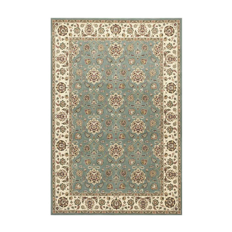 VIKAMA Washable Foldable Imitation Cashmere Carpet Entry Door Mat Persian Retro Style Living Room Bedroom Bed Soft Mat