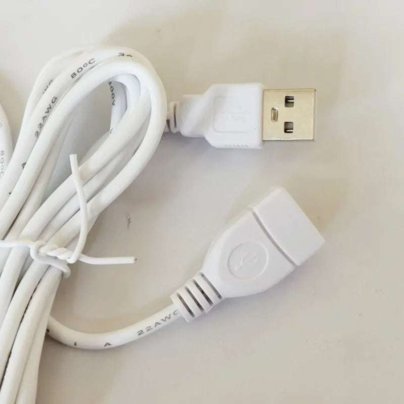 2M USB Male to Female Extension Cable with On/Off Switch USB 2.0 Extender Cord for LED Lamp/USB Flash/Fan/LED Strips