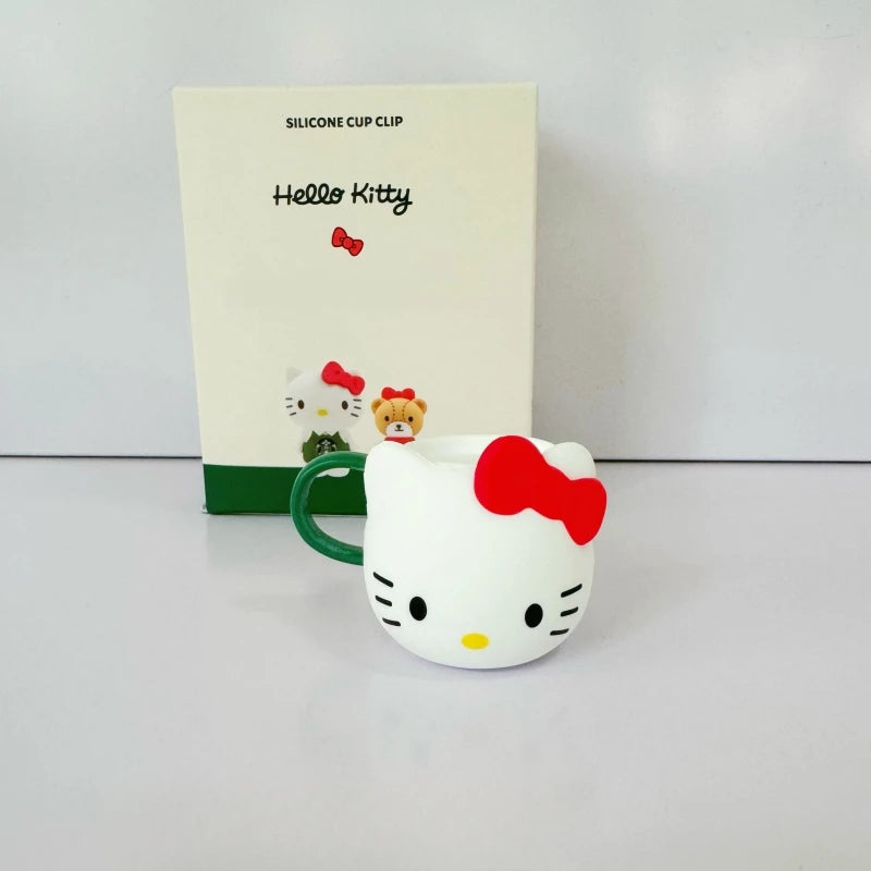 New Hot Limited Edition Sanrio Hello Kitty Co-Branded Cute Mug Straw Cups Stainless Steel Cup Collectibles Cups Halloween Gifts