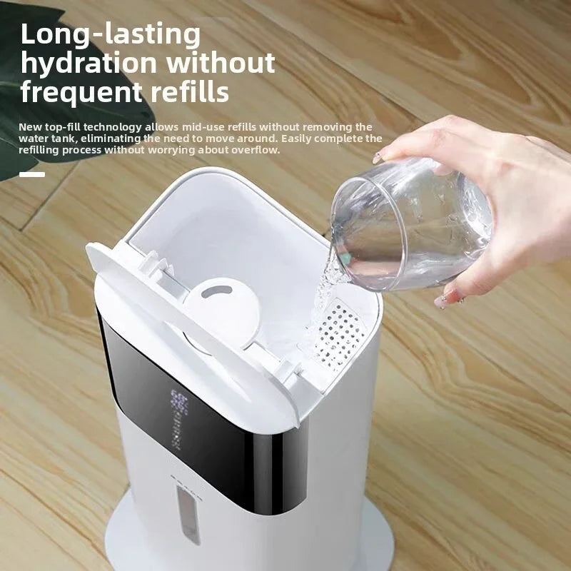 7L Floor Standing Humidifier with Remote Control Baby Room Humidifier Ultra Quiet Quiet Floor Humidifier For Living Room