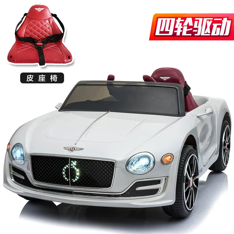 High Quality Children's Electric Four-wheel Drive Car for Boys and Girls With Remote Control, Hydraulic Door Toy Ride On Car