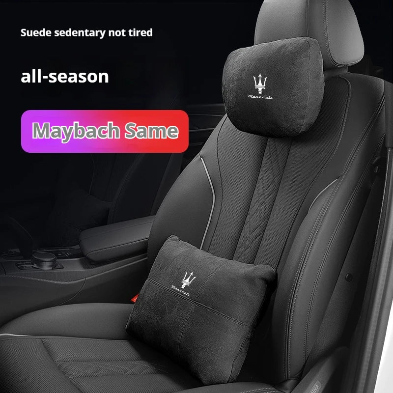 Maserati car neck support cushion 