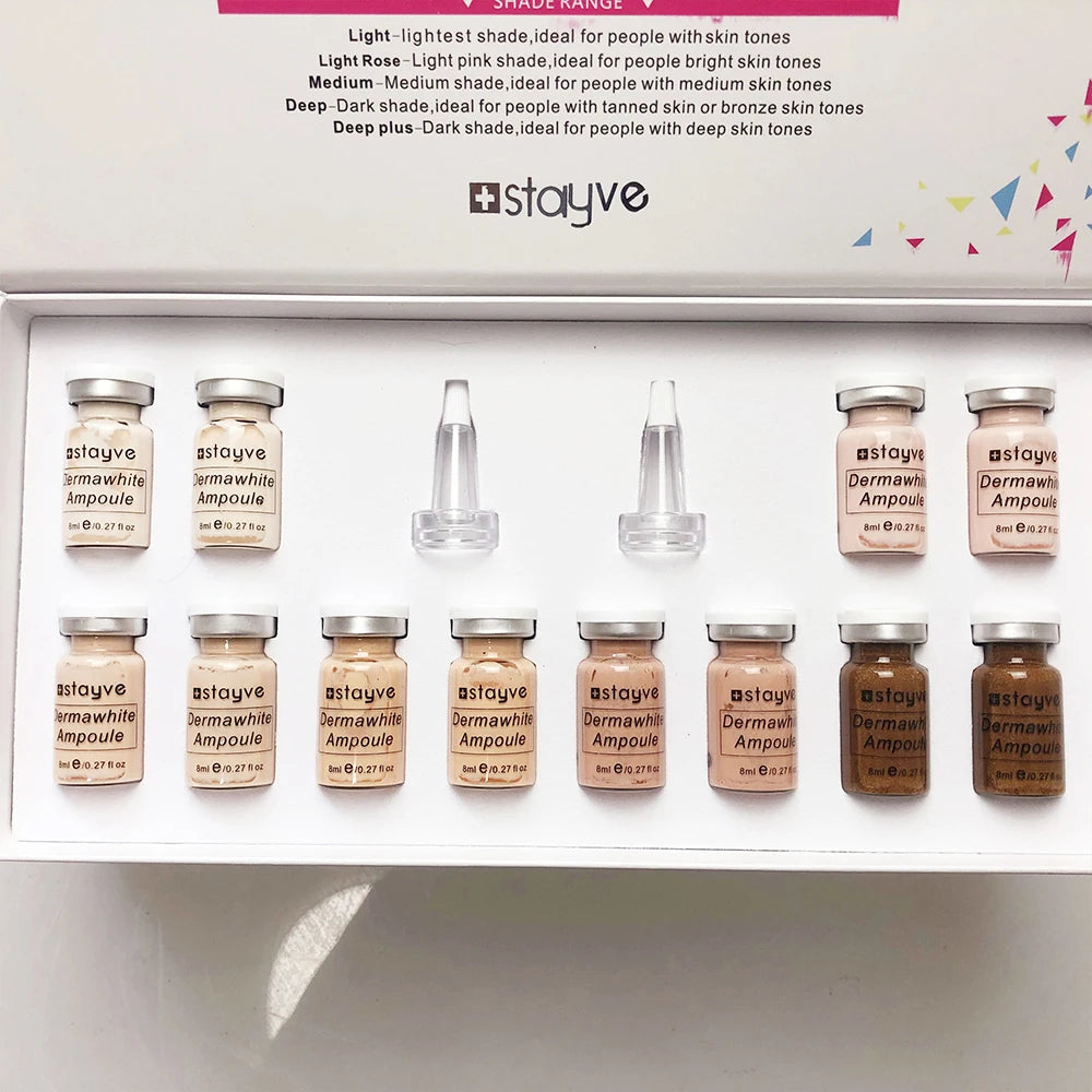 Korea Original Stayve BB Cream Glow Beginner Starter Kit Niacinamide/Peptide Face Skin Care Serum Essence