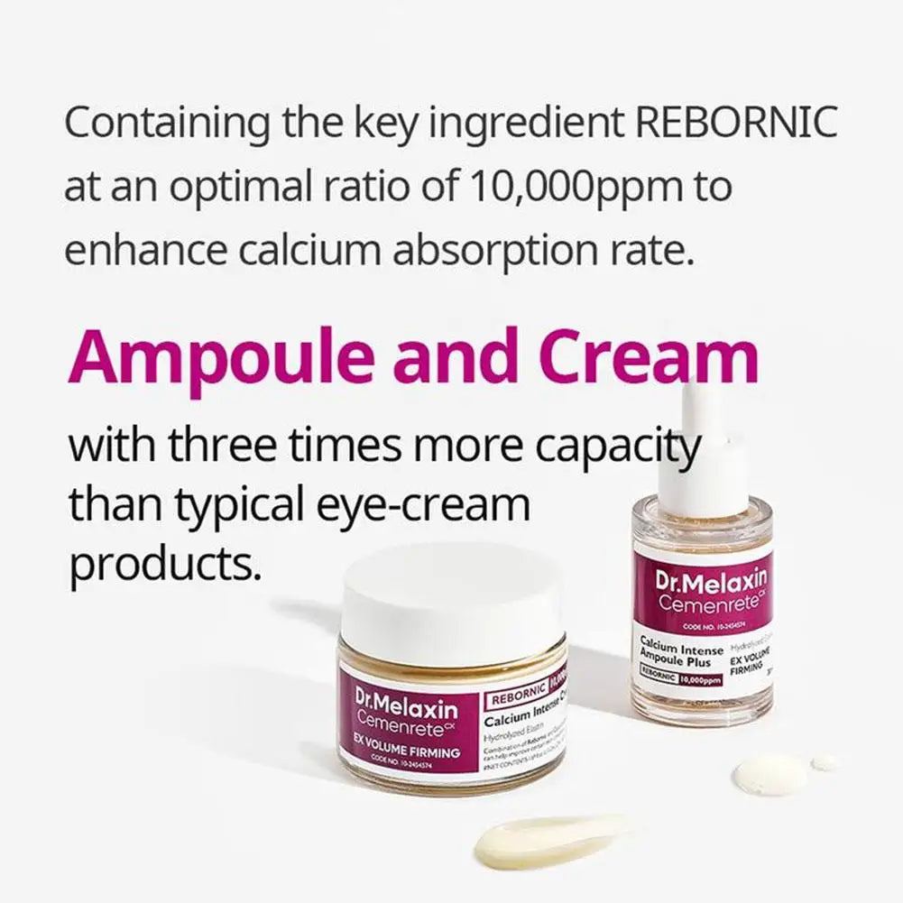 Dr. Melaxin Double Effect Anti-aging Essence+Cream Set Improve Facial Relaxation Tighten Fade Fine Lines And Wrinkle Skincare