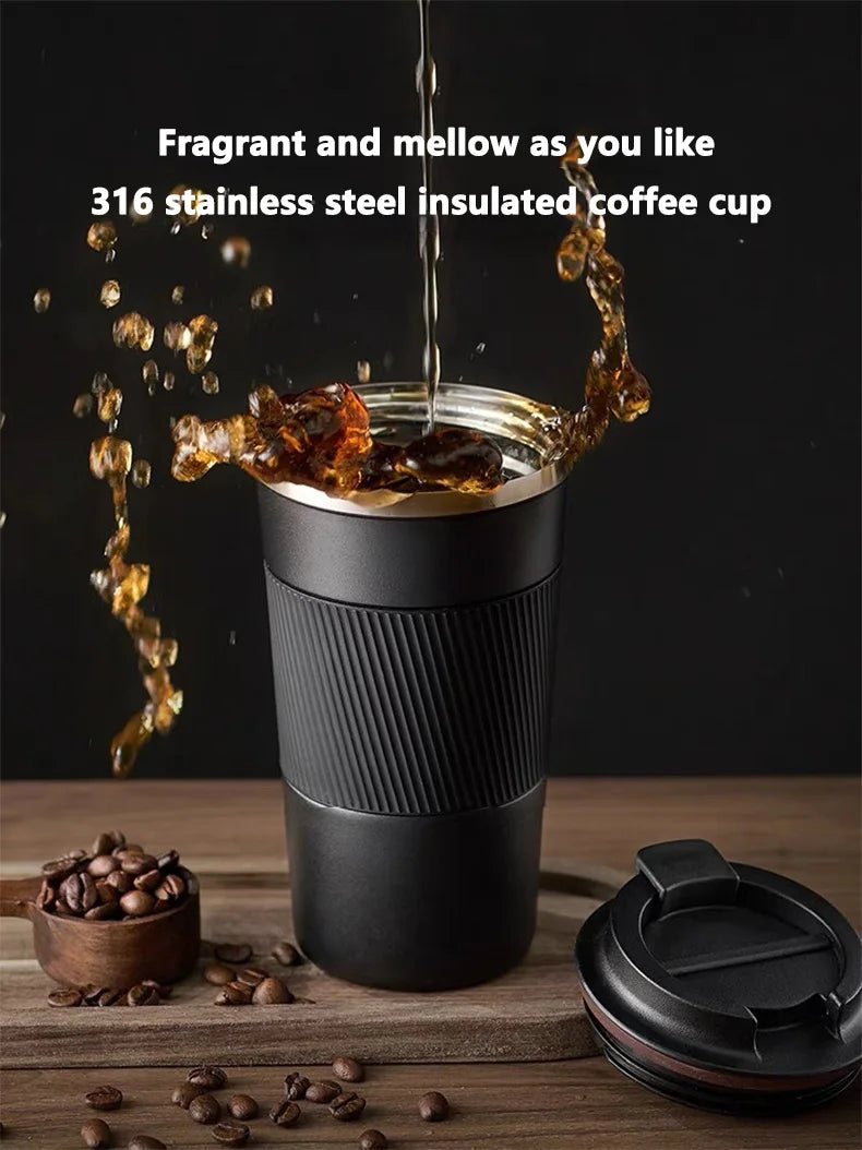 F1 Ferrari Car Emblem Stainless Steel Thermals Mug Coffee Water Cup For Ferrari Roma 488 Portofino F8 Roma Spider SF90 Superfast