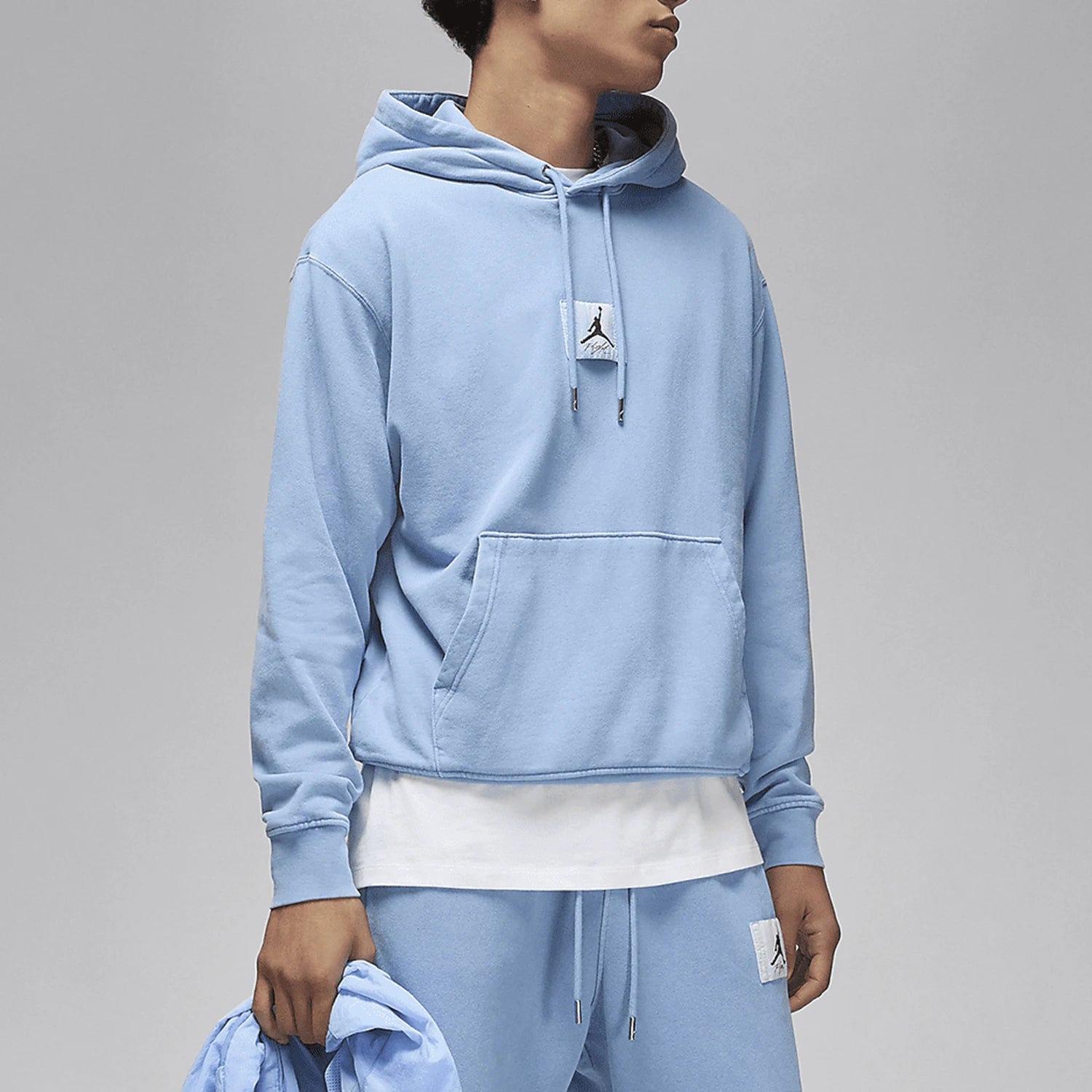 Nike genuine JORDAN Men's Minimalist Knit Hooded Sweatshirt FB7291-436