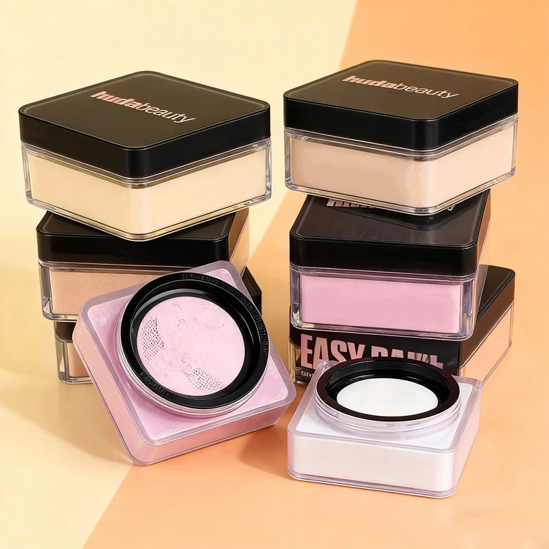 New Loose Powder Baked Setting Long Lasting Control Oil Formal Makeup Powder Face Matte Waterproof Brightening Concealer Makeup