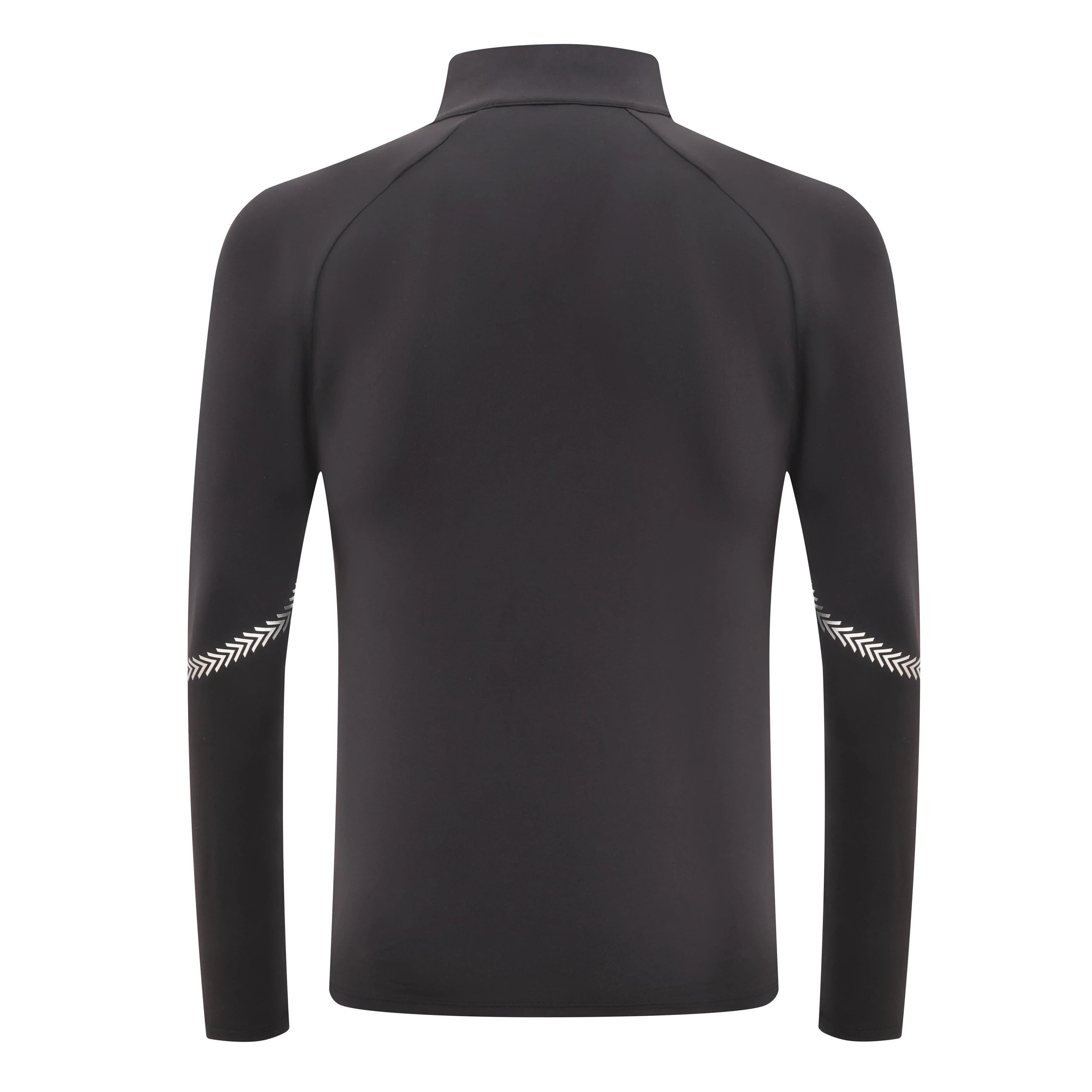 Winter Mens Running Jackets Long Sleeve Full Zipper Training Shirts Workout Sports Sweatershirt Sportswear Elastic Reflective