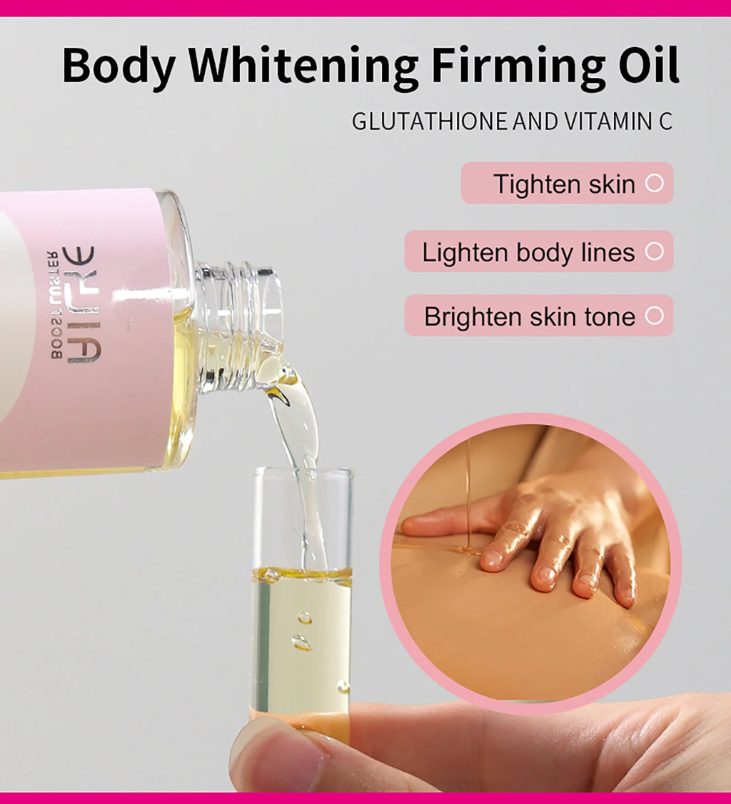 AILKE Skin Whitening Set, With Glutathion, Vitamin C, Shea Butter, Remove Dark Spots, Melanin, Pigmentation, Freckles, Stains