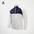 Kelme Football Training Knitted Jacket For Men's Spring 2024 Printed Stand Up Collar Cardigan Sports Coat Children's Sportswear
