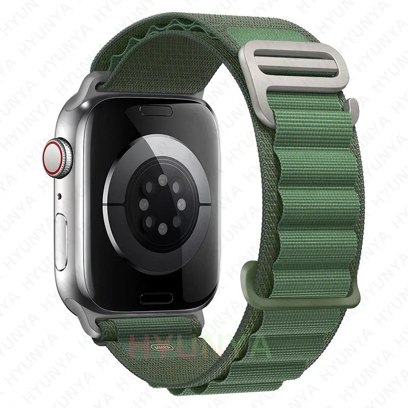 Alpine Strap For Apple Watch Band Ultra 2 3 Watchband 45mm 49mm 42mm 46mm 44mm 41mm 40mm Bracelet Iwatch Series 11 9 8 7 6 SE 10