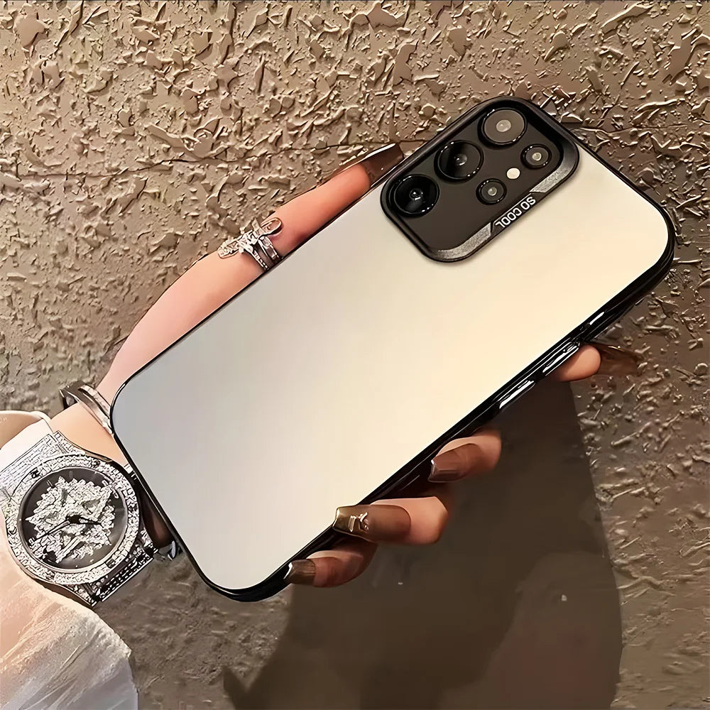 Guesses What Phone Case for Samsung Galaxy S26 S25 S24 S23 S22 S21 S20 Note20 Plus Ultra Colorful Silver Cover