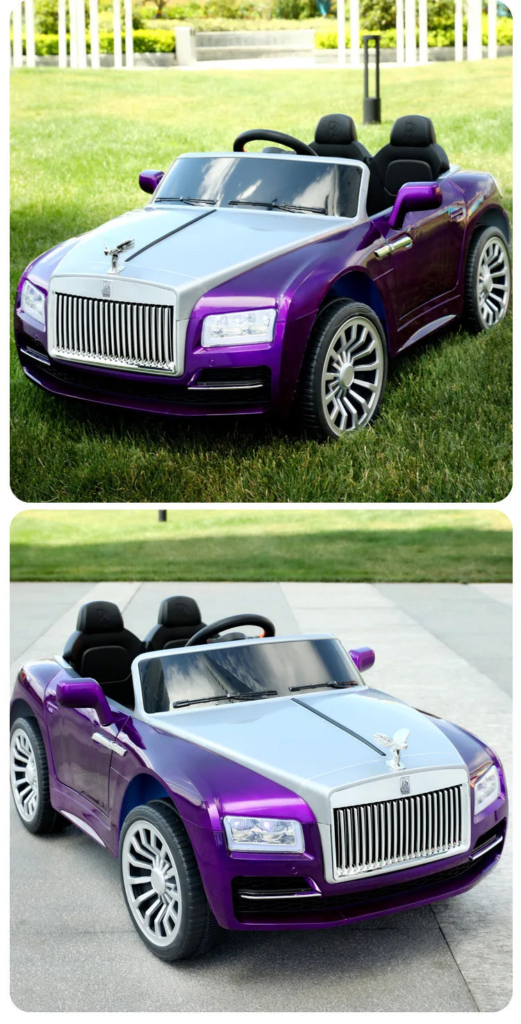 12v Big Power New Large Four Wheels Remote Controll Children's Electric Rechargeable Ride On Car