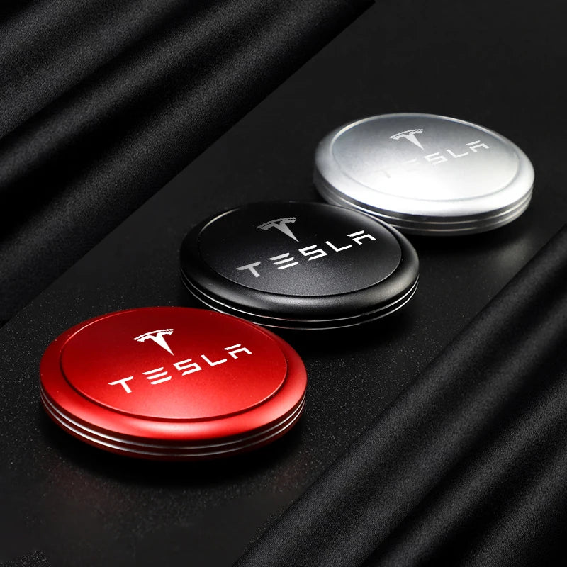 Car Perfume Air Freshener Fragrance Diffuser Interior Accessories For Tesla Model 3 Y S X Cybertruck Juguete Roadster Coil