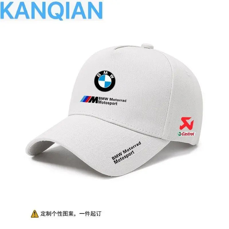 New BMW GS Waterbird Vacuum printing Packaging Heavy Locomotive Motorcycle  Spring and Summer Sunshade Baseball Cap Men's Trend