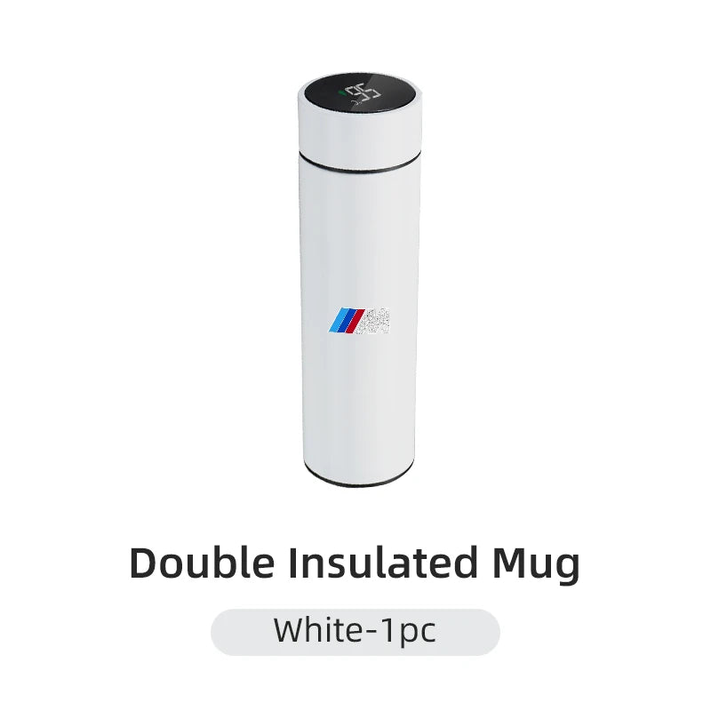 Office Home Mug Thermal Tumbler Outdoor Insulated Cup Water Bottle For BMW 1 3 5 Series X1 X4 X5 X7 G20 G38 F20 F39 F48 E46 E60