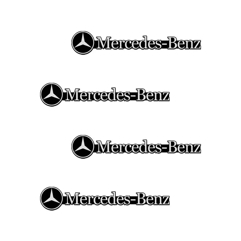 Car Audio Decoration Badge Modified Logo Audio Stickers For Mercedes-Benz AMG GT CLS GLC GLK W211 W221 W220 W163 W164 W203 W204