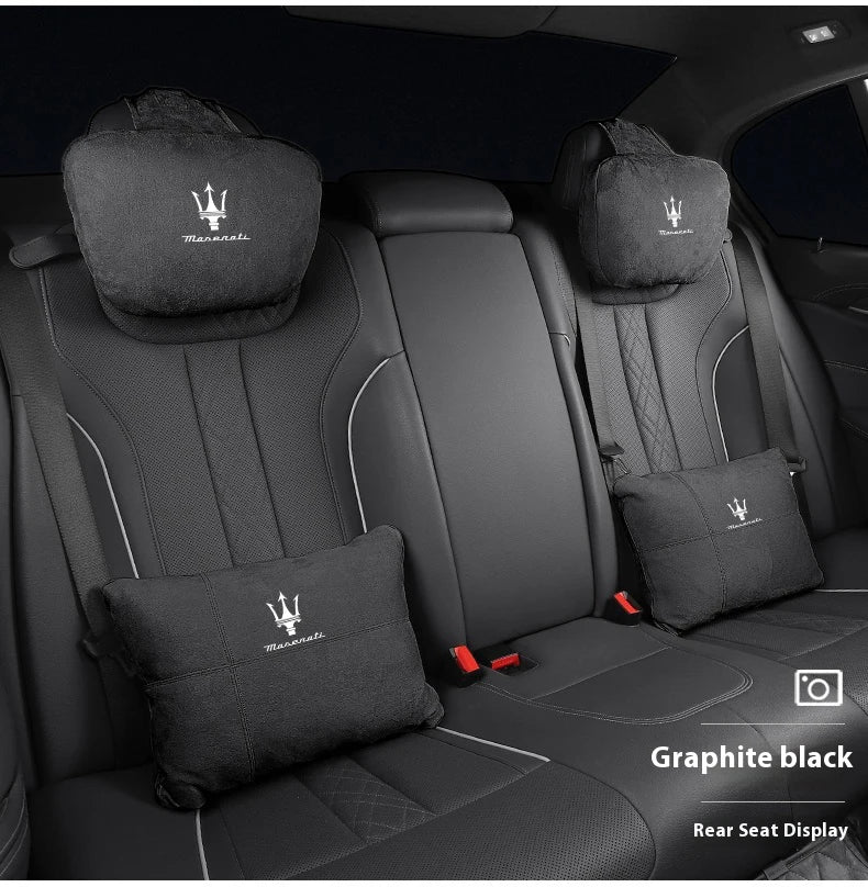 Maserati car neck support cushion 