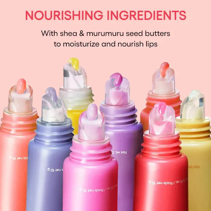 Laneige Lip Glowy Lightweight Hydration Balm Shea Butter Glaze Craze Tinted Polypeptide Lip Gloss Serum Fruit Donut Lip Oil Care