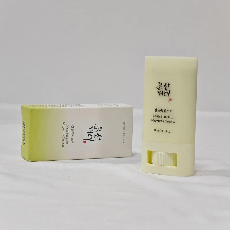 Beauty Matte Sunscreen Stick Spf 50+ Uv Protective Solid Sunscreen Cream Summer Brightening Refreshing Moisturizing Skin Cream